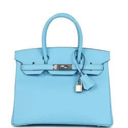 Birkin Bleu Celeste Epsom 30