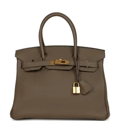 Birkin Taupe Grey Togo 30